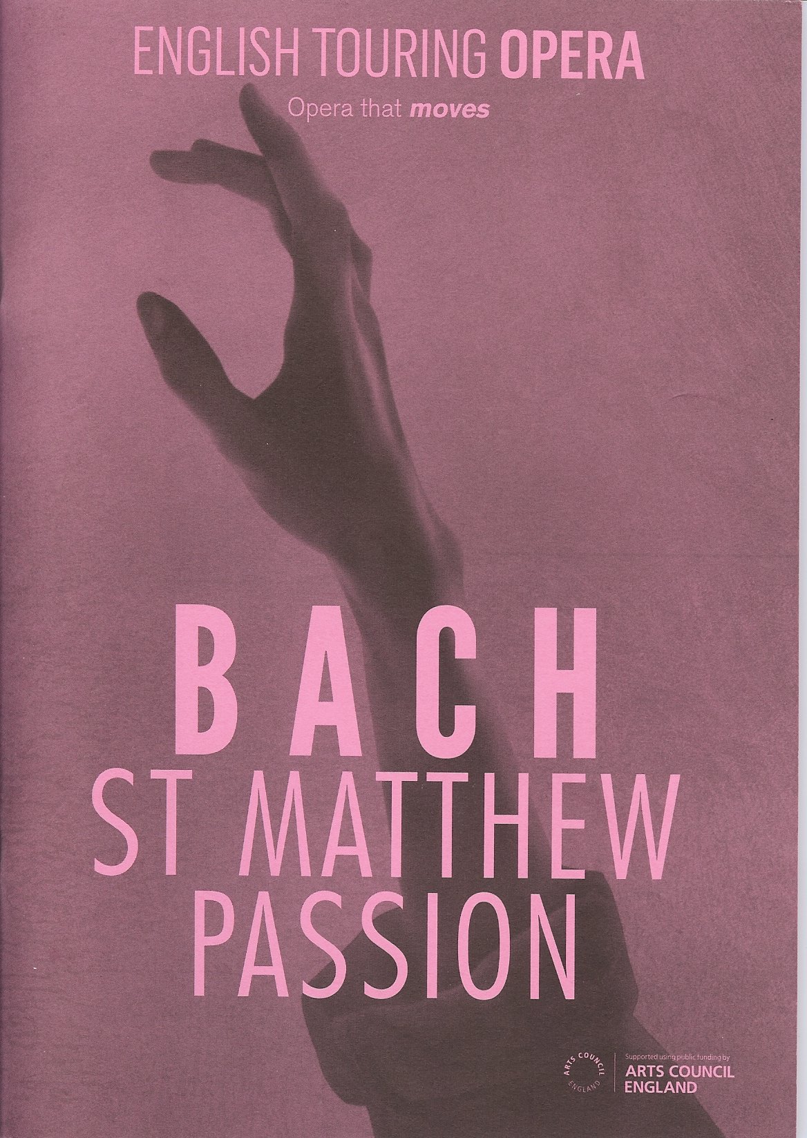 St. Matthew Passion poster