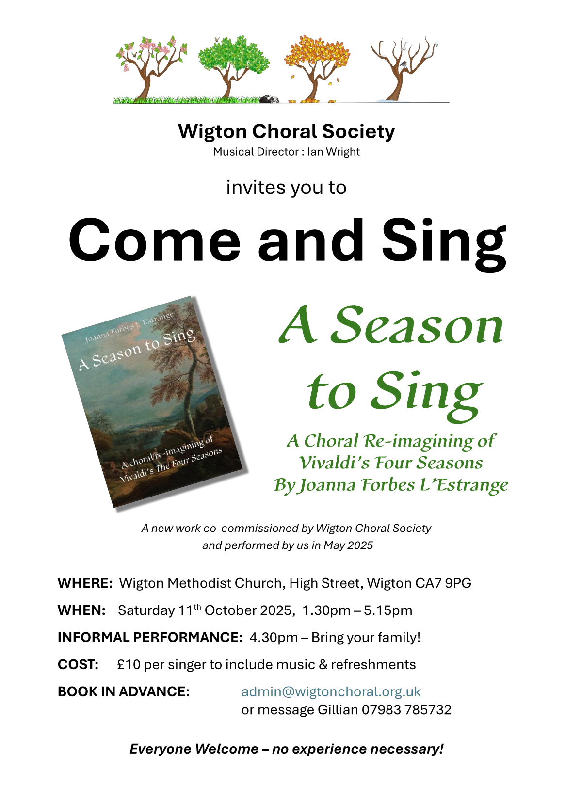 Come and Sing poster