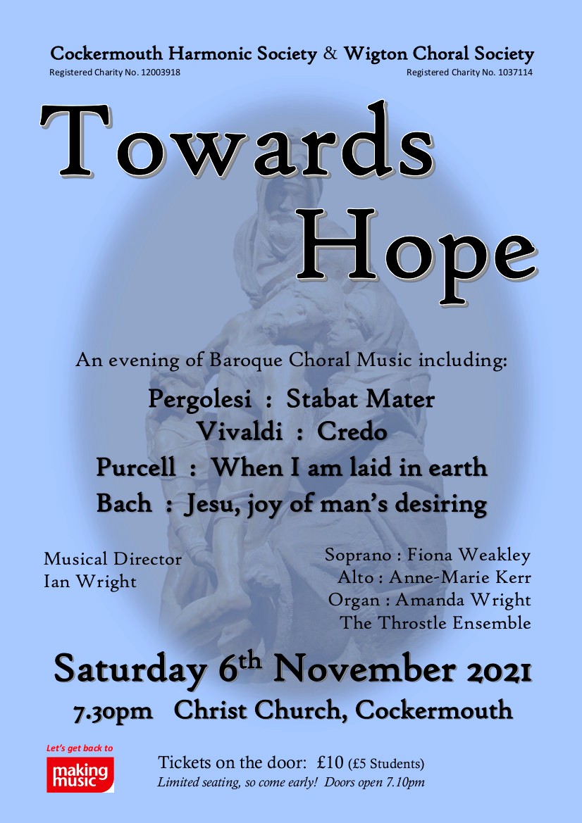 Towards Hope flyer